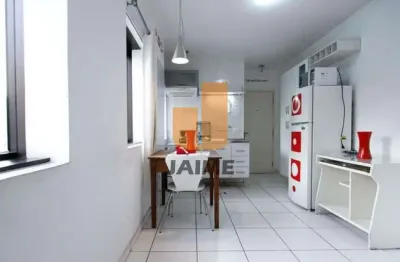 Flet mobiliado, aluga e vende  flat de 28 metros, próximo à avenida consolação.