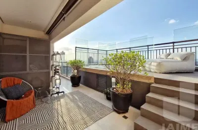 Apartamento totalmente mobiliado, 4 dormitórios sendo 4 suítes e 4 vagas - perdizes