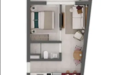 Apartamento com 1 quarto à venda na Rua Itambé, 465, Higienópolis, São Paulo