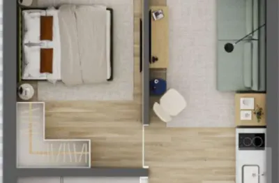 Apartamento com 1 quarto à venda na Rua Itambé, 465, Higienópolis, São Paulo