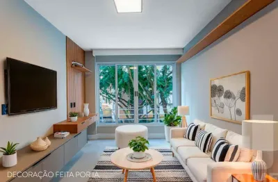 Apartamento com 2 dormitórios sendo 1 suíte e 1 vaga - higienópolis - em obras