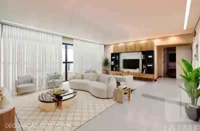 Apartamento com 4 dormitórios sendo 4 banheiros sala 4 ambientes 3 vagas.