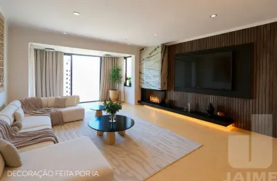 Apartamento de 3 dormitórios ,02 vagas em higienopolis.reformado  com vista