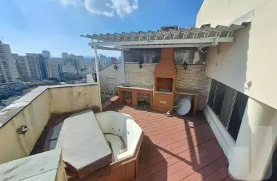Cobertura duplex com vista para o pacaembu com 73 m2 e 1 vaga - santa cecília