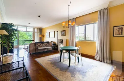 Apartamento com varanda, vista para praça buenos aires, 3 dormitórios 1 suíte  1 vaga - higienópolis