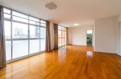 Apartamento padrão, claro, 123 metros, próximo ao shopping higienópolis. excelente.