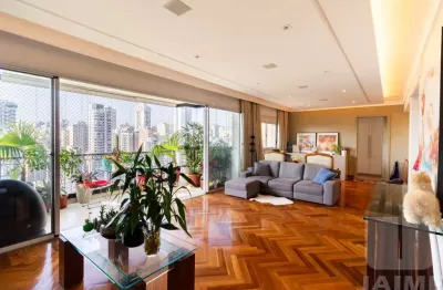 Apartamento luxo com 4 dormitórios sendo 4 suítes e 4 vagas - perdizes.