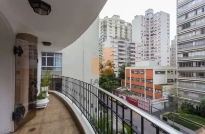 Apartamento a 2 quarteirões do shopping higienópolis, varanda, 4 dormitórios, 2 suítes e 5 vagas.