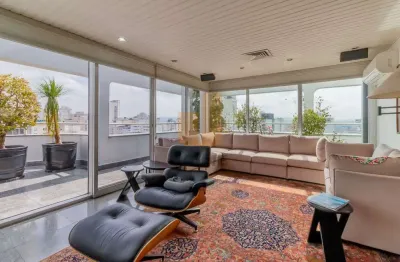 Cobertura dluplex com 3 dormitórios sendo 3 suítes e 6 vagas em área nobre de higienópolis