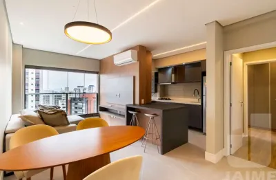 Apartamento totalmente mobiliado com 2 suítes e 1 vaga em perdizes