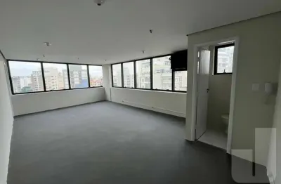 Conjunto Comercial próximo à Avenida Angélica com 1 sala, 2 banheiros e 1 vaga.