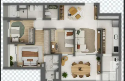 Apartamento com 3 quartos à venda na Rua Itambé, 465, Higienópolis, São Paulo