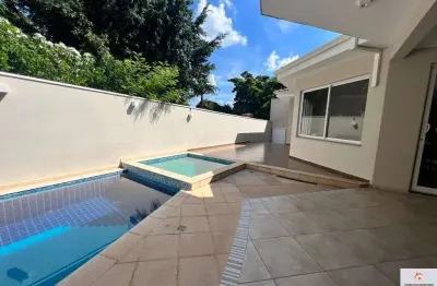 Bela casa com 3 suítes e piscina para locação no condomínio theodora em itu/sp