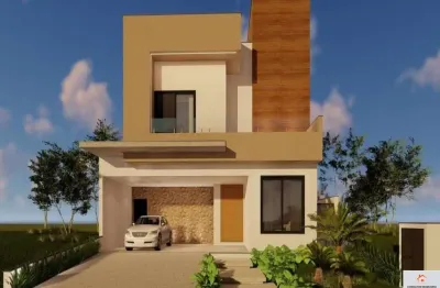 Casa em condomínio fechado com 3 quartos à venda na rua vereador mario dotta, s/n, residencial central parque, salto, 220 m2 por r$ 1.550.000