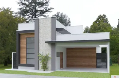Casa em condomínio fechado com 3 quartos à venda na rua abaeté, 31, residencial lagos d'icaraí, salto, 163 m2 por r$ 1.400.000