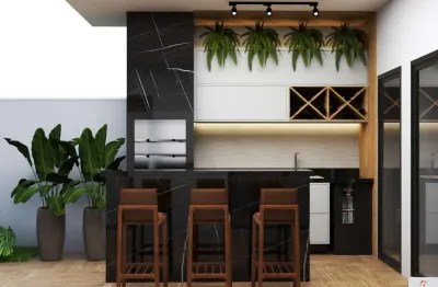 Casa em condomínio fechado com 3 quartos à venda na rua josé milanesi, 1131, vila rubens, indaiatuba, 198 m2 por r$ 1.400.000
