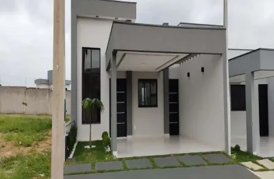 Linda casa com 3 dormitórios - condomínio residencial park real