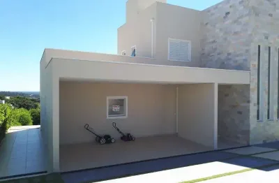 Casa em condomínio fechado com 4 quartos à venda na alameda puerê, 101, loteamento parque chapada de itu, itu, 306 m2 por r$ 1.500.000