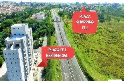 Apartamento à venda em itu-sp: 2 quartos, 1 suíte, 2 vagas de garagem - ao lado do shopping plaza itu e do hipermercado extra!