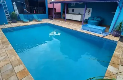 Linda casa com piscina, jardim guanciale campo limpo paulista