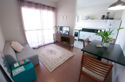 Ap 1 dorm mobiliado 48 m2 proximo park shopping barigui