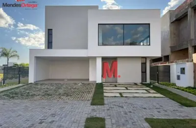 Casa mobiliado com 3 dormitórios à venda, 264 m² por r$ 2.600.000 - alphaville nova esplanada - votorantim/sp