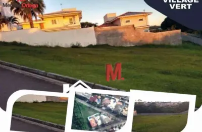 Terreno à venda, 540 m² por r$ 510.000,00 - condomínio village vert i - sorocaba/sp