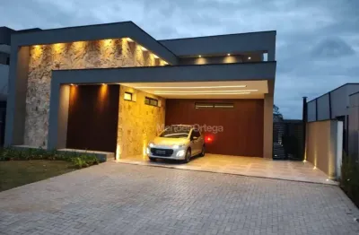 Casa com 3 dormitórios à venda, 243 m² por r$ 2.500.000,00 - alphaville nova esplanada - votorantim/sp