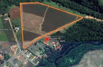 Terreno à venda, 40174,16 m² por r$ 1.540.000 - bacaetava - iperó/sp