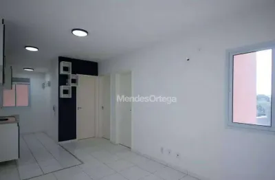 Apartamento com 2 dormitórios para alugar, 45 m² por r$ 1.905,00/ano - residencial olga park - sorocaba/sp