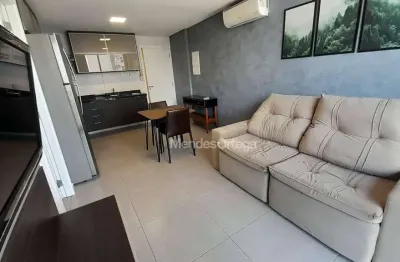 Apartamento mobiliado com 1 dormitório, 45 m² - venda por r$ 550.000 ou aluguel por r$ 3.211/mês - parque campolim - sorocaba/sp