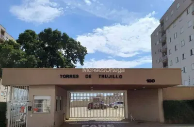 Apartamento mobiliado com 2 dormitórios à venda, 49 m² por r$ 430.000 - altos do trujillo - sorocaba/sp