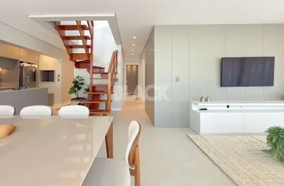 Cobertura mobiliada com 03 quartos na praia da cal em torres rs