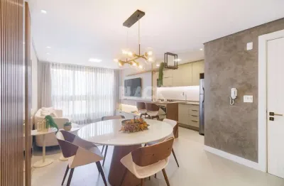 Apartamento porteira fechada com 02 dormitórios na Praia Grande em Torres/RS