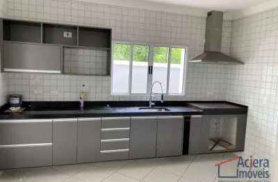 Casa repleta de armários nos quartos, banheiros e cozinha, 3 dormitórios, (3 suítes) , salas para 3 amb,250 m²  - granja viana – palm hills - cotia/sp