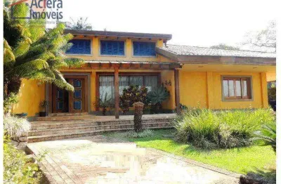 Granja viana – oportunidade única! casa c/ 5 dormitórios sendo todos suítes e ampla área gourmet c/ lazer - cotia/sp.