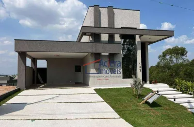 Casa com quatro suítes à venda, 300 m² ac. - reserva santa maria nature - jandira/são paulo.