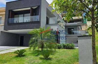 Casa com 5 dormitórios à venda, 460 m² por r$ 6.700.000,00 - alphaville gênesis 2 - santana de parnaíba/sp