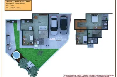 Casa com 2 quartos à venda no planalto, belo horizonte  por r$ 505.000