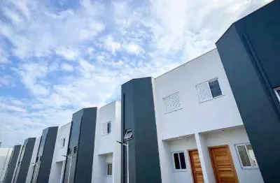 Sobrado à venda, 70 m² por r$ 380.000,00 - rio do ouro - caraguatatuba/sp