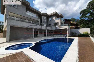Casa à venda, 1100 m² por r$ 22.000.000,00 - tamboré - barueri/sp