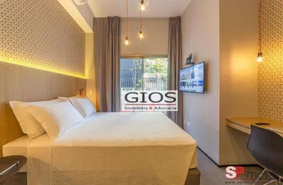 Flat à venda, 24 m² por r$ 410.000,00 - vila madalena - são paulo/sp