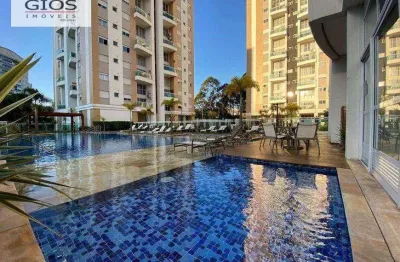 Apartamento com 2 dormitórios à venda no resort tamboré 80 m² por r$ 1.100.000 - tamboré - barueri/sp