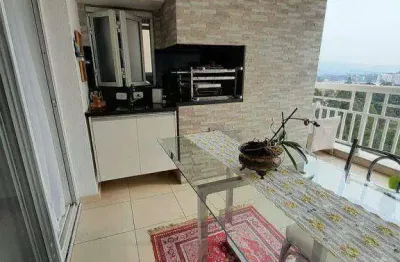Apartamento no tamboré à venda com 123m - 02 suítes - varanda gourmet
