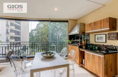 Apartamento à venda no condomínio -  terraços tamboré com 201m e 03 suítes