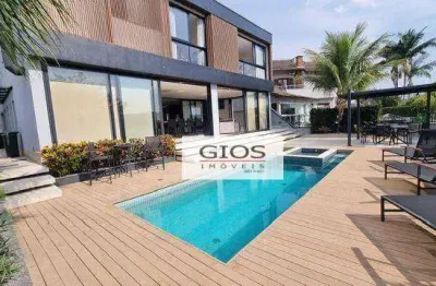 Casa, 500 m² - venda por r$ 6.800.000,00 ou aluguel por r$ 42.172,00/mês - residencial onze (alphaville) - santana de parnaíba/sp