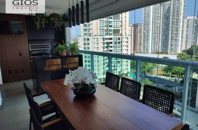 Apartamento à venda, 200 m² por r$ 3.800.000,00 - edifício the garden - barueri/sp