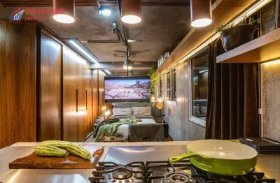 Apartamento com 1 dormitório à venda, 35 m² por r$ 520.000,00 - vila leopoldina - são paulo/sp