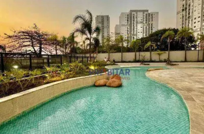 Apartamento com 2 dormitórios para alugar, 61 m² por r$ 4.740,00/mês - continental - osasco/sp