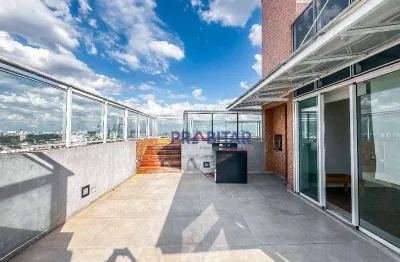 Cobertura com 3 dormitórios, 274 m² - venda por r$ 4.000.000,00 ou aluguel por r$ 22.690,84/mês - vila leopoldina - são paulo/sp